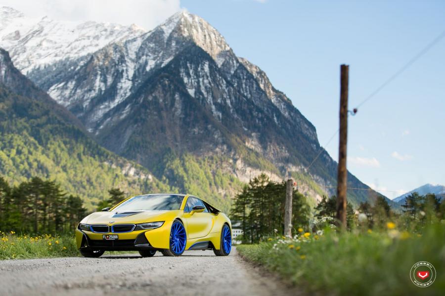  BMW i8 on Vossen Wheels (VPS-305T) 2016 года  (фото 59 из 81)